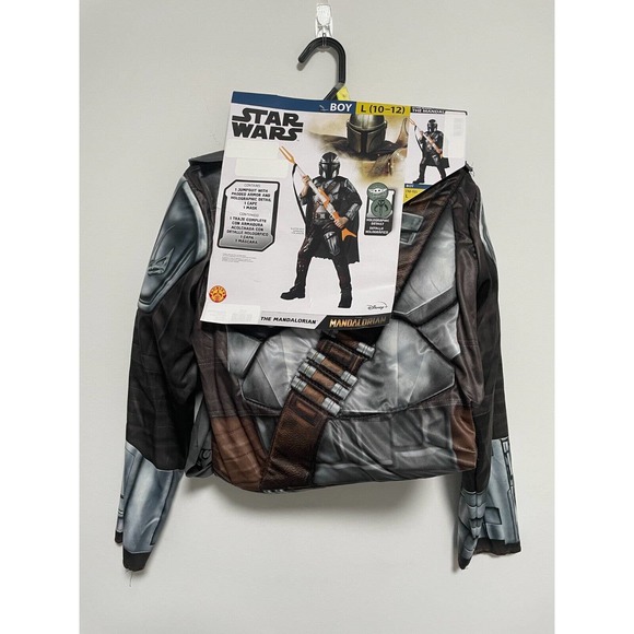 Rubie's Other - Star Wars The Mandalorian Boy's Large 10-12 Costume Rubie's Brand NEW